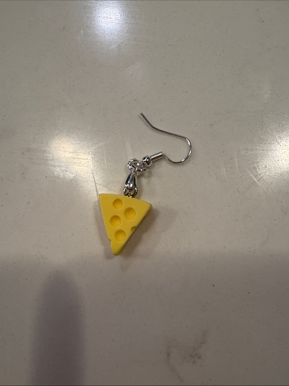 Yellow Cheese Charm Dangle Earrings for Women -2 for $10